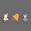 Scratch Cat Car Body Sticker - Image 7