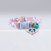 Simple And Cute Rainbow Silent Bell Cat Collar - Image 4