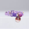 Simple And Cute Rainbow Silent Bell Cat Collar - Image 3
