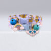 Simple And Cute Rainbow Silent Bell Cat Collar - Image 5